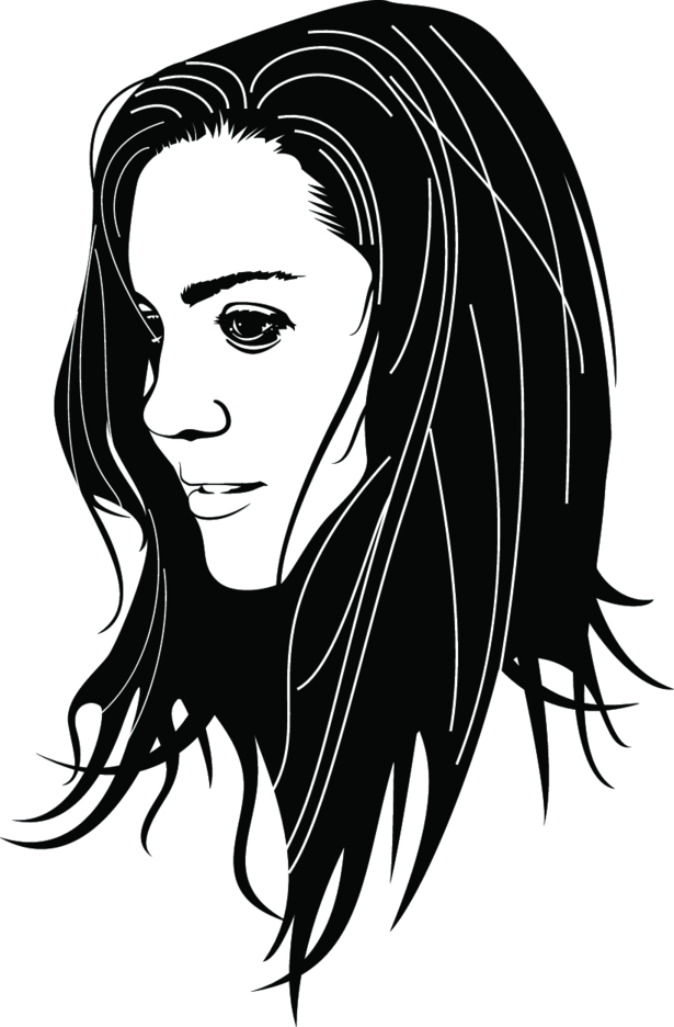 Beautiful Girl Face Vector Freevectors 615x936 Beautiful Girl Face Vector Freevectors