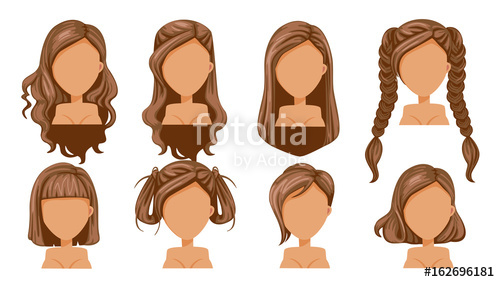 500x282 Hair Beautiful Hairstyle Woman Modern Fashion For Assortment Long