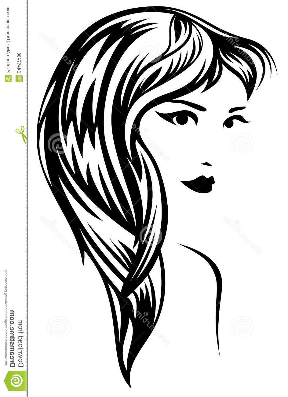 943x1300 Best Free Vector Girl Hair Vector Photos Free Vector Art, Images