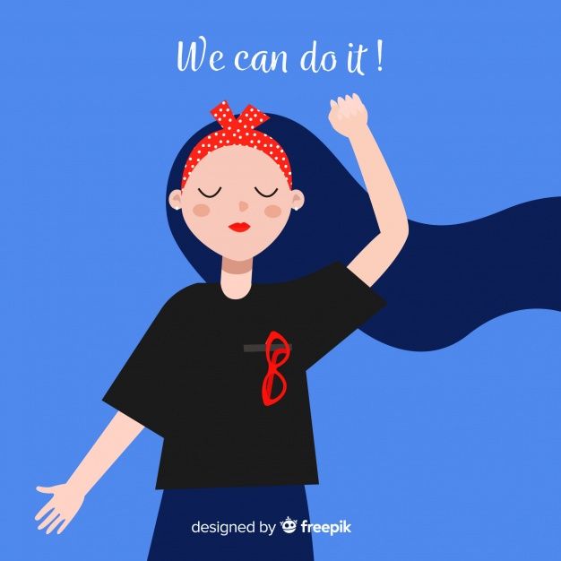 626x626 Girl Power Vector Free Download In Girl Power