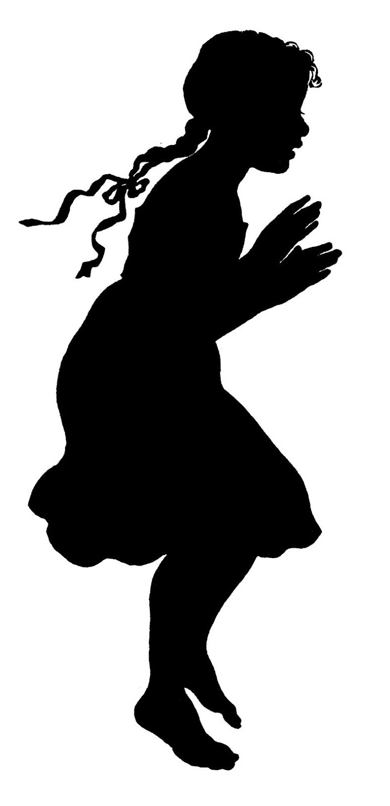 Girl Silhouette Vector