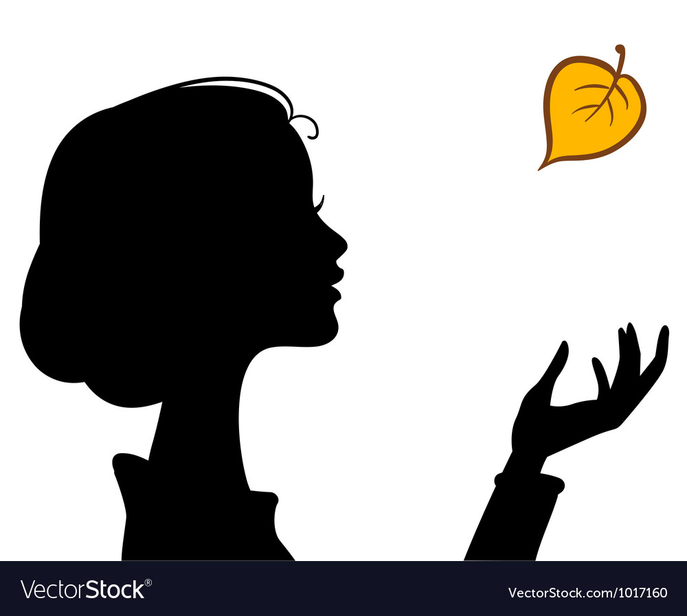 Girl Silhouette Vector 1000x897 Girl Silhouette Vector