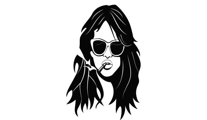 680x395 Cigarette Girl Vector Vectorish