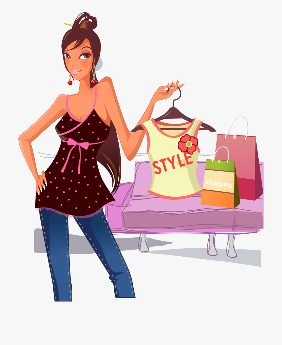 920x1128 Fashion Clipart Fashion Girl