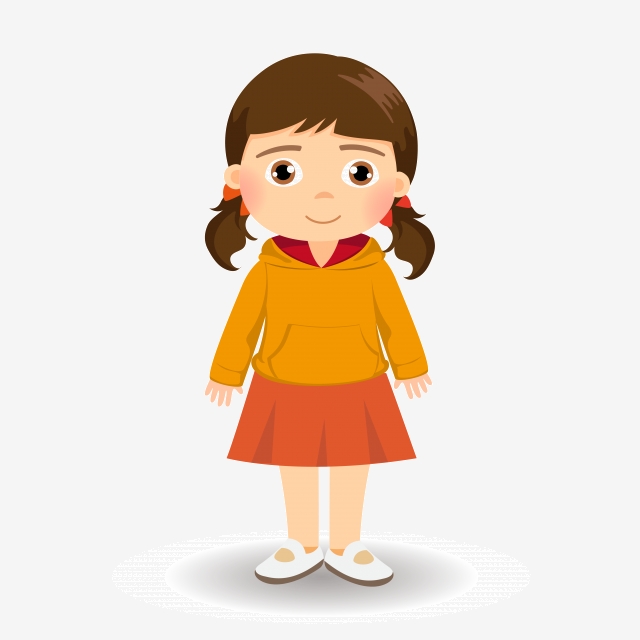 640x640 Vector Cartoon Free Buckle Girl, Vector, Cartoon, Free Buckle Png