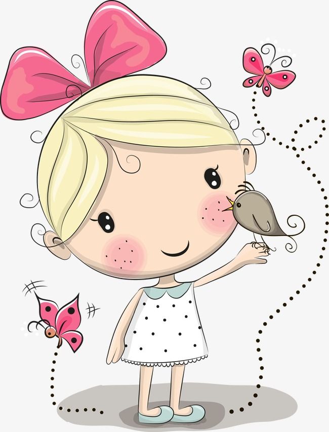 650x853 Vector Little Girl, Little Girl, Vector, Little Vector Png
