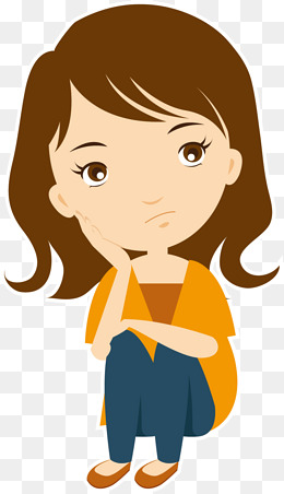 260x452 Vector Thinking Girl, Vector, Think, Car