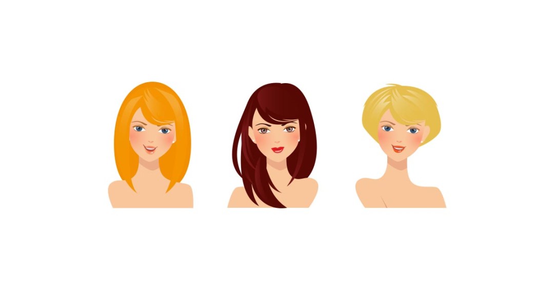 1080x565 Beautiful Girls Free Vector And Png Download The Graphic Cave