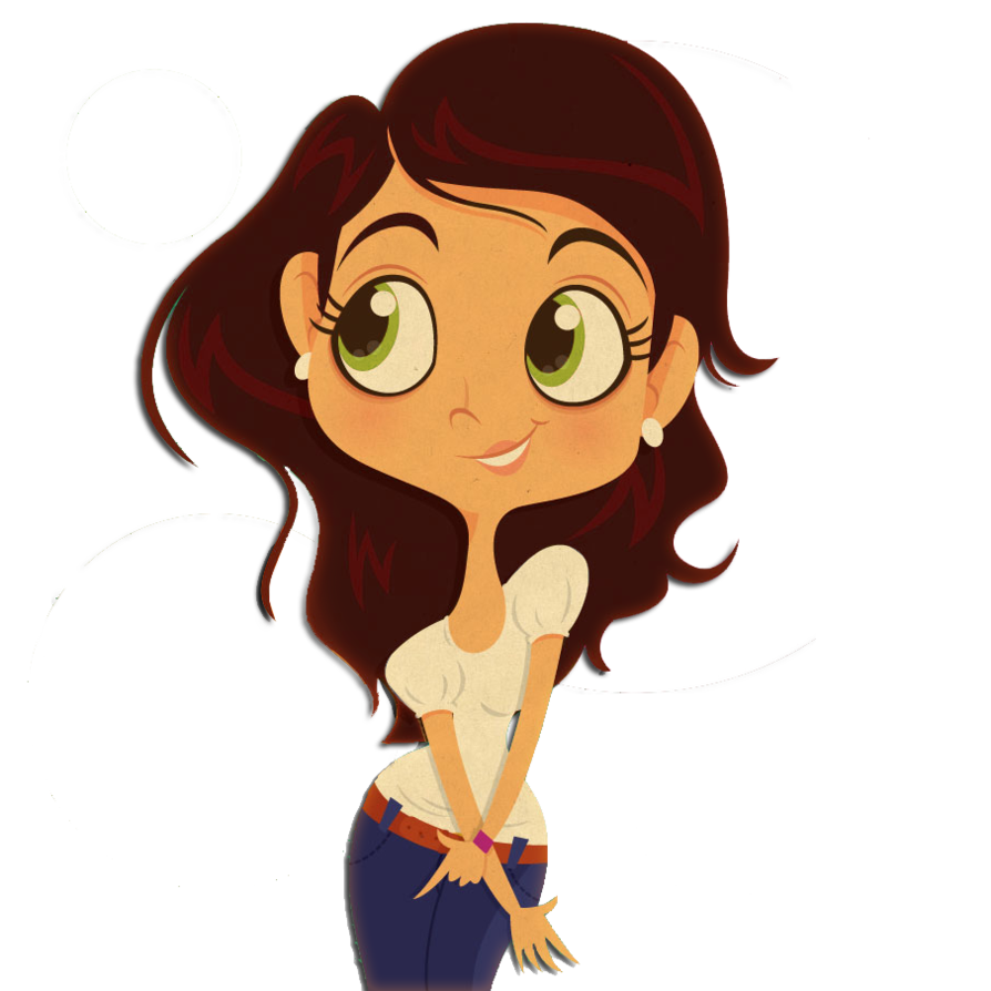 894x894 Cute Girl Png Picture Vector, Clipart