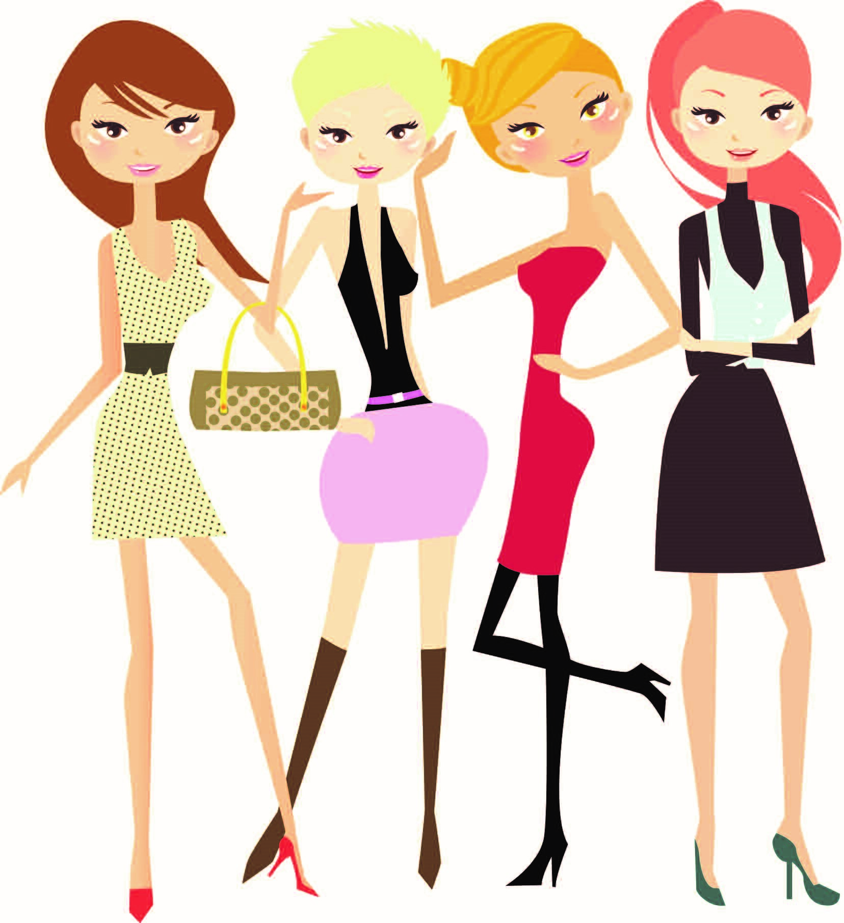 Girls Night Out Vector
