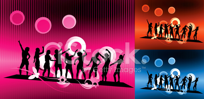 799x388 Party Time Girls Night Out! Stock Vector