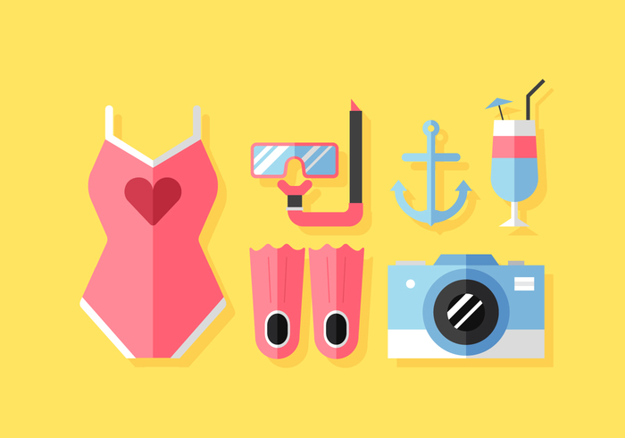 700x490 Girly Vector Beach