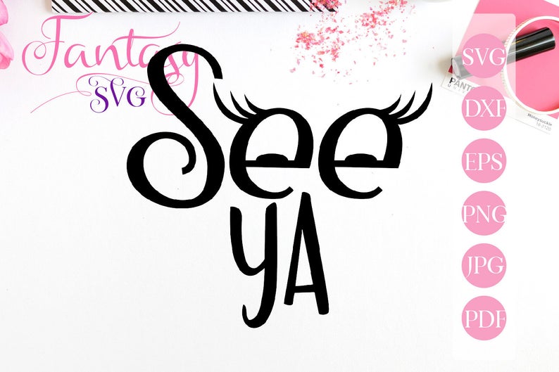 794x529 See Ya Black Lashes Funny Quotes Silly Etsy