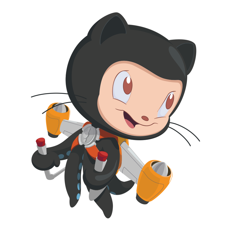 896x896 Github Octocat Vector Png Transparent Github Octocat Vector