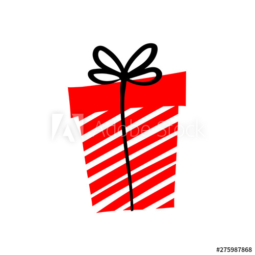 500x500 Giveaway Vector Illustration With Gift Int The Box Advertizing
