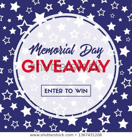 450x470 Memorial Day Giveaway Vector Banner Template For Social Media