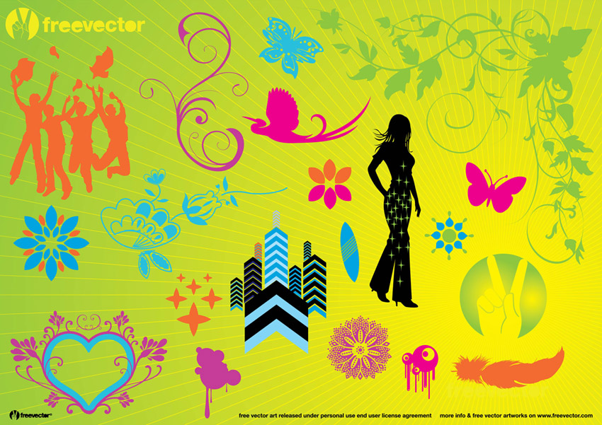 850x601 Summer Graphics Giveaway Vector Art Graphics