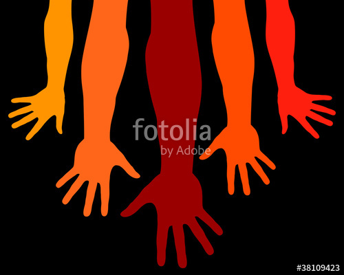 500x400 Giving Hands Vector Illustration Stock Image And Royalty Free