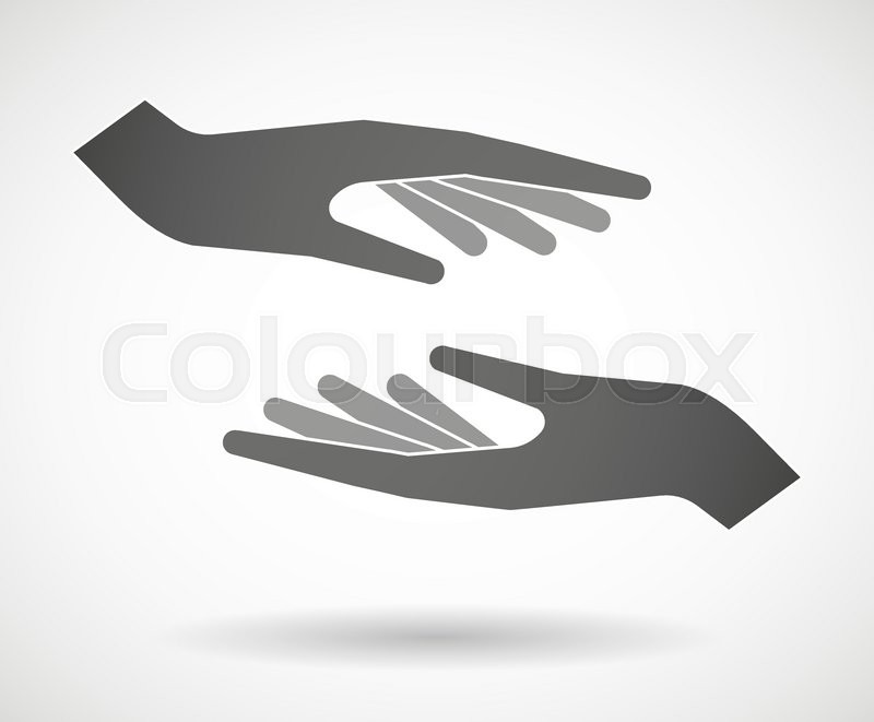 800x661 Illustration Of Two Hands Protecting Stock Vector Colourbox