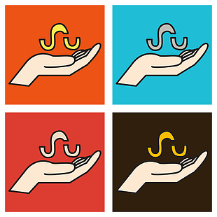 310x310 Open Giving Hands Vector Art Free Free Graphics