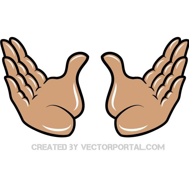 660x660 Open Hands Clip Art Free Vector Free Vectors Ui Download