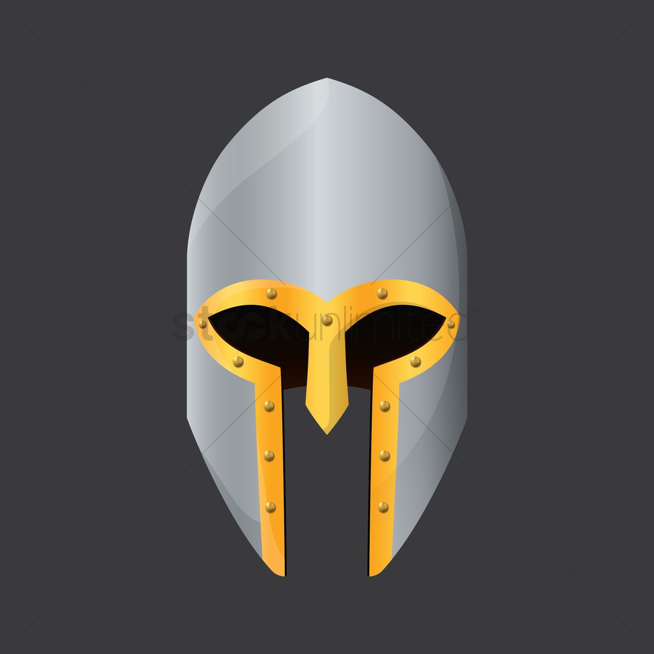 1300x1300 Gladiator Helmet Vector Image