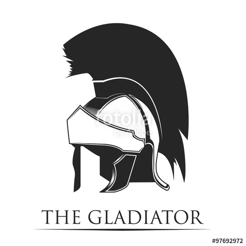 500x500 Gladiator Helmet Vector Illustration Stock Image And Royalty Free