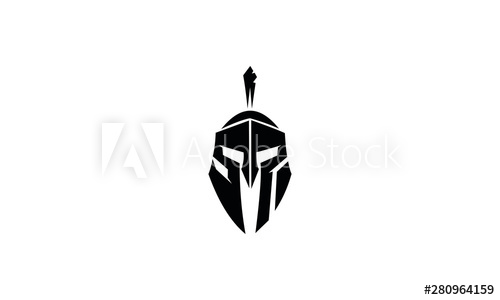 500x300 Gladiator Helmet Vector