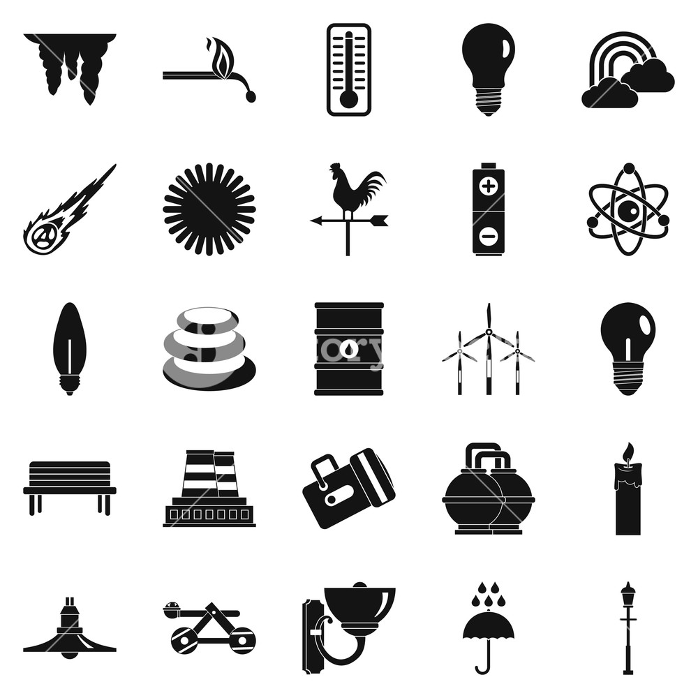 Glare Icons Set Simple Set Of Glare Vector Icons For Web 1000x1000 Glare Icons Set Simple Set Of Glare Vector Icons For Web