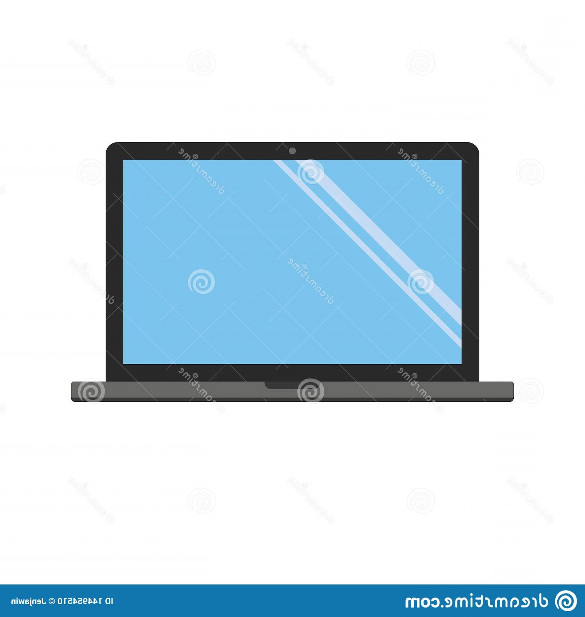 Grey Black Color Flat Style Laptop Notebook Camera Empty Blue 1920x2026 Grey Black Color Flat Style Laptop Notebook Camera Empty Blue