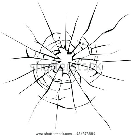 Glass Crack Vector at Vectorified.com | Collection of Glass Crack ...