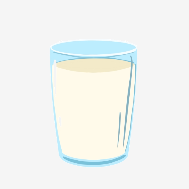 640x640 A Cup Of Milk Vector Material, Cup, Glass, Flower Png Transparent