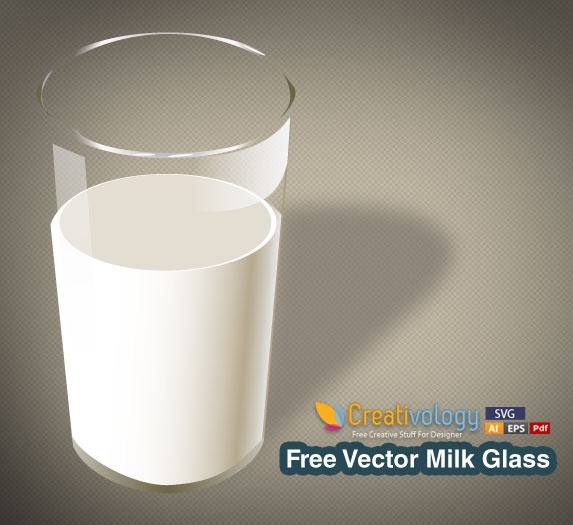 573x525 Free Vector Milk Glass Free Vector In Adobe Illustrator