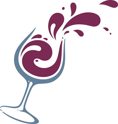 404x425 Wine Glass Clipart