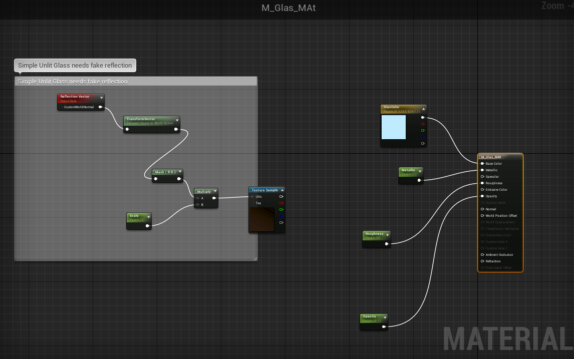 1146x717 Glass Mat Fake Reflection
