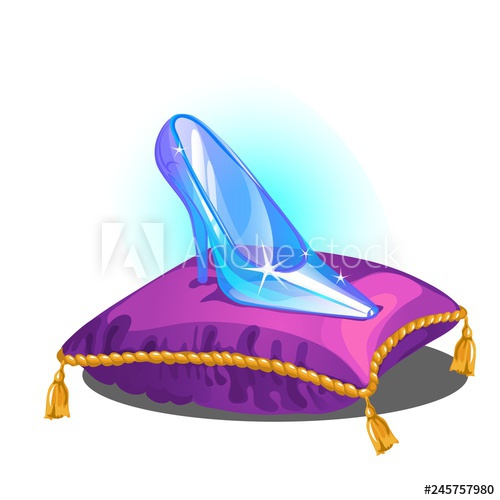 Glass Slipper Vector