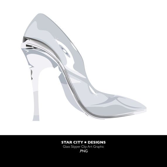 570x570 Glass Slipper Clip Art Clipart Vector Art