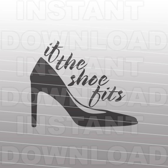 570x570 High Heel Svgglass Slipper Svgcinderella Svgif The Shoe Etsy