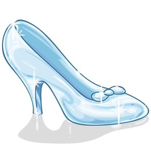 300x300 Cinderella Slipper Drawing Free Images