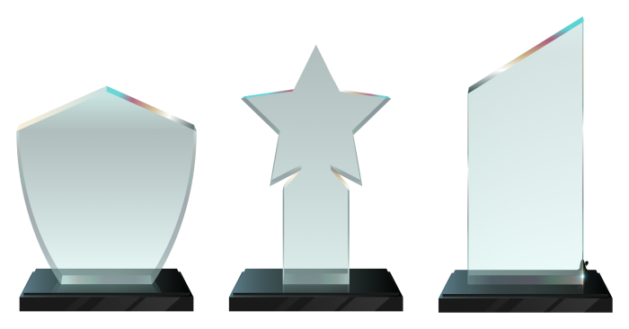 700x366 Trophy Glass Window Vector Awards Png Image High Quality Vector