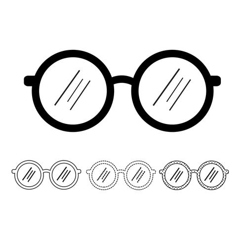 Glasses Icon Vector 490x490 Glasses Icon Vector