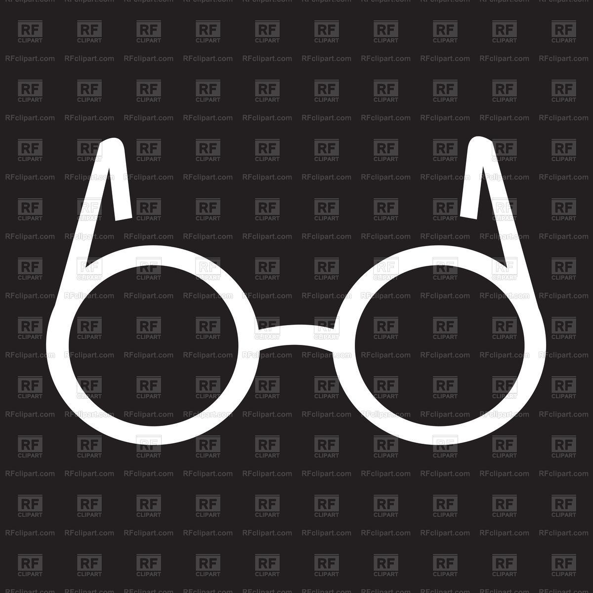 Round Glasses Icon Vector Image Of Icons And Emblems Tumdee 1200x1200 Round Glasses Icon Vector Image Of Icons And Emblems Tumdee