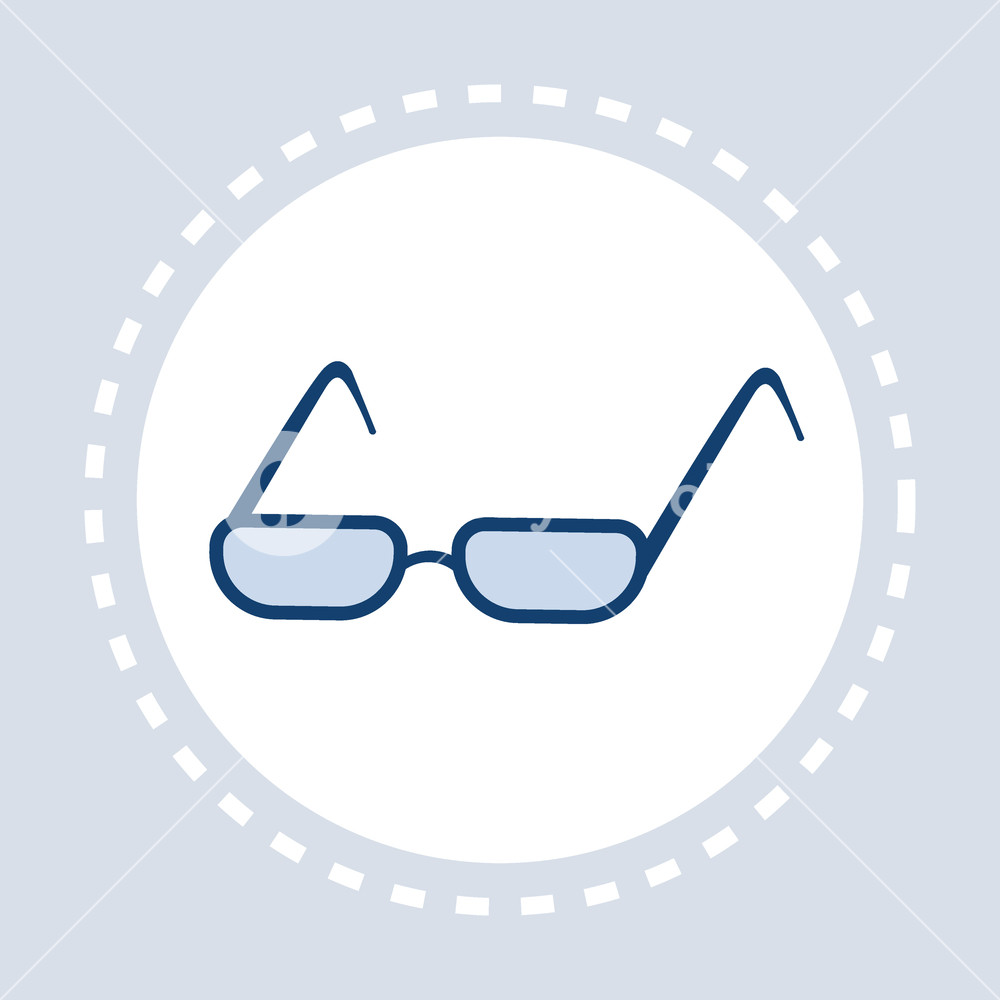 Eye Glasses Icon Optical Elegant Eyeglasses Flat Isolated Vector 1000x1000 Eye Glasses Icon Optical Elegant Eyeglasses Flat Isolated Vector