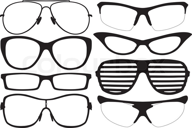 Glasses Vector At Vectorified.com | Collection Of Glasses Vector Free ...