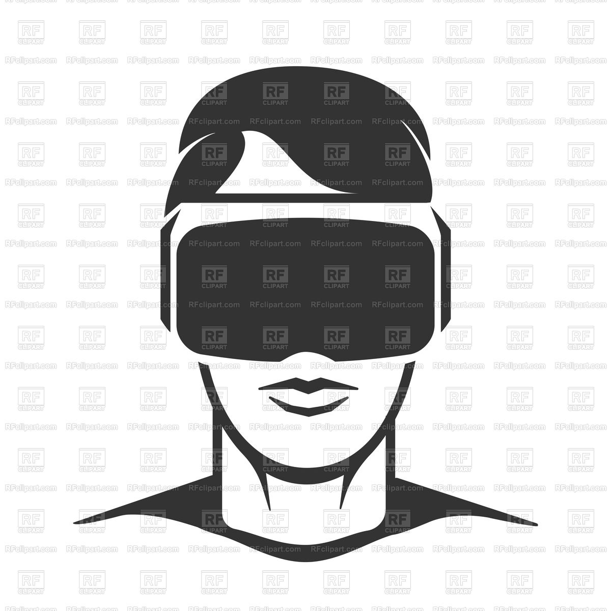 Virtual Reality Man Vr Headset Or Wireless Goggles Glasses 1200x1200 Virtual Reality Man Vr Headset Or Wireless Goggles Glasses