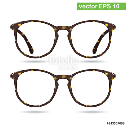 Glasses Vector Classic Glasses Vintage Style On White Background 500x500 Glasses Vector Classic Glasses Vintage Style On White Background
