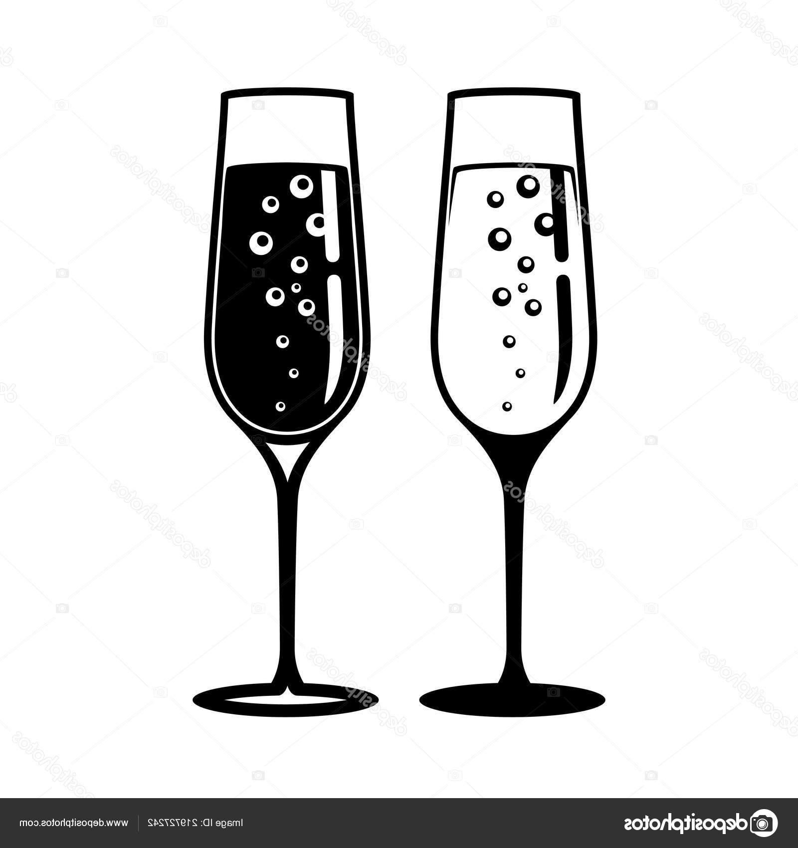 1600x1700 Best Free Champagne Glasses Vector Design Free Vector Art