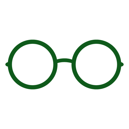 512x512 Hipster Round Thick Glass