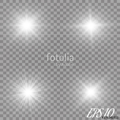 500x500 Glow Light Effect Starburst With Sparkles On Transparent