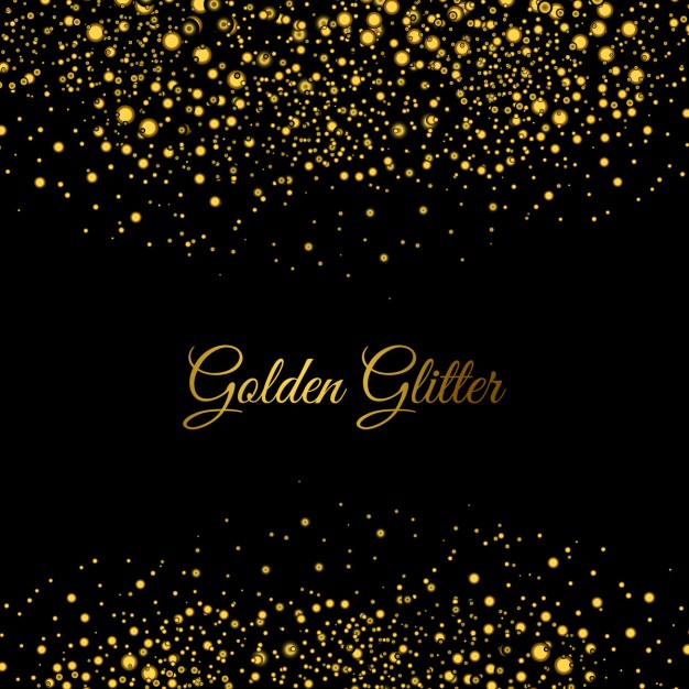 626x626 Golden Glitters Background Vector Free Download